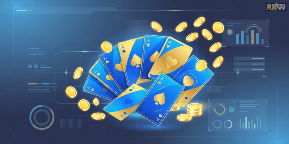 Hình ảnh minh họa khái niệm game bài đổi thưởng trên nền tảng RR99 uy tín
