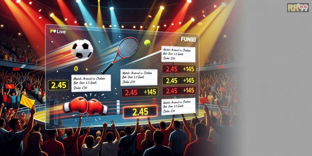 Nền tảng Fun88 với các tùy chọn cá cược thể thao đa dạng