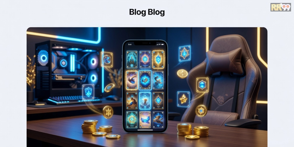 Hình minh họa khái niệm game bài đổi thưởng trực tuyến an toàn và hấp dẫn